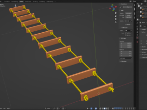 Rope Ladder 3D-Modell