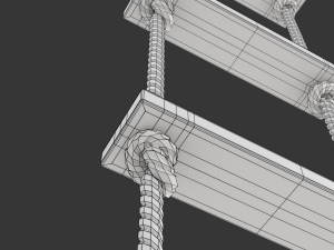 Rope Ladder 3D-Modell