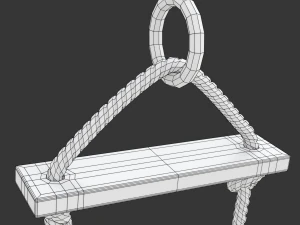 Rope Ladder 3D Model