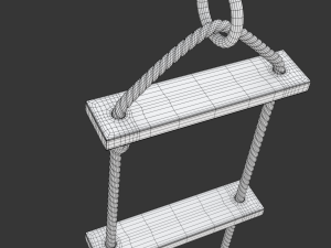 Rope Ladder 3D-Modell