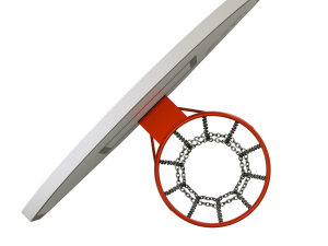 Basketball Hoop With Chain Net 3D Model