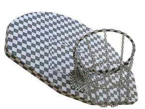 Basketball Hoop With Chain Net 3D Model
