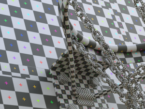 Basketball Hoop With Chain Net 3D Model