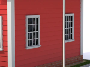 Maison d'&eacute;cole Modèle 3D