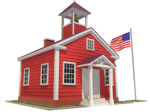 School House Modelo 3D