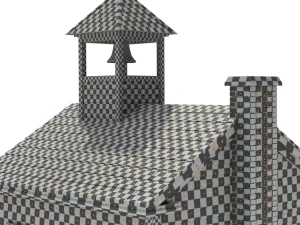 Maison d'&eacute;cole Modèle 3D