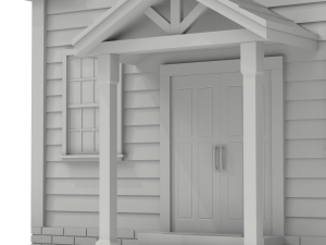 School House Modelo 3D
