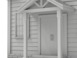 Maison d'&eacute;cole Modèle 3D