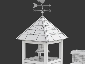 Maison d'&eacute;cole Modèle 3D