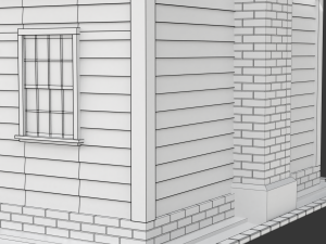 School House Modelo 3D