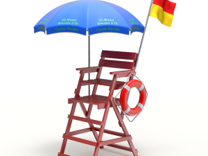 Lifeguard Chair 3D Model