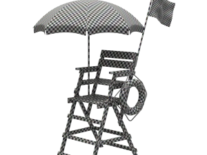 Lifeguard Chair Modelo 3D