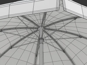 Lifeguard Chair 3D Model
