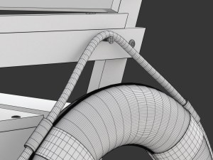 Lifeguard Chair Modelo 3D