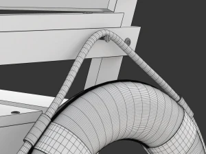 Lifeguard Chair 3D Model