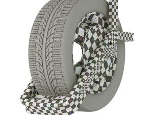 Wheel Clamp 3Dモデル