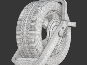 Wheel Clamp 3Dモデル