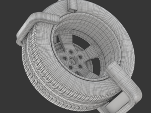 Wheel Clamp 3Dモデル