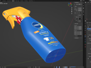 Sun Spray Modelo 3D