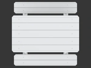 Picnic Bench 3D Model