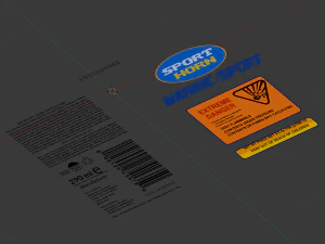 Tromba d'aria Modello 3D