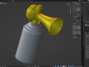 Air Horn 3D Model