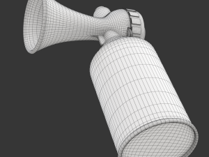 Air Horn 3D Model
