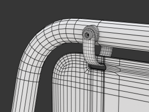 Street Sign S-form Modelo 3D
