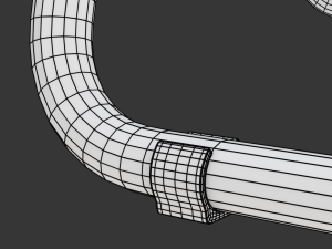 Street Sign S-form Modelo 3D