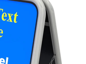 Street Sign A-form 3D Model