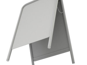 Street Sign A-form 3D-Modell
