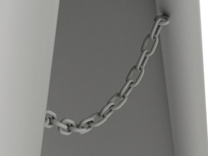 Street Sign A-form 3D-Modell