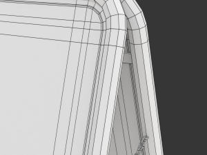 Street Sign A-form 3D-Modell