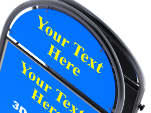 Street Sign round-form 3D 모델