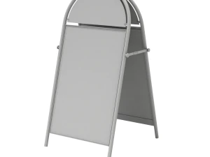 Placa de rua redonda Modelo 3D