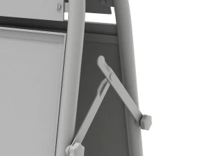 Placa de rua redonda Modelo 3D