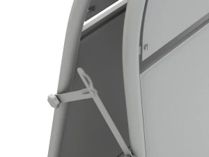 Placa de rua redonda Modelo 3D