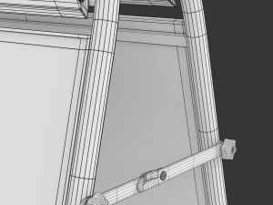 Placa de rua redonda Modelo 3D