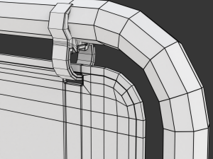 Street Sign double profile 3D 模型