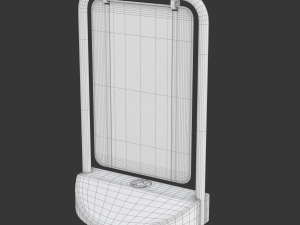 Street Sign double profile 3D 模型