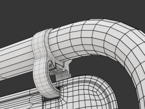 Street Sign double profile 3D 模型