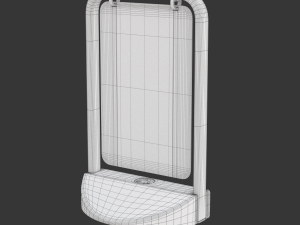 Street Sign double profile 3D 模型