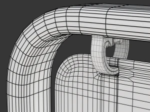 Street Sign double profile 3D Model