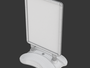 Street Sign water tank stand Modèle 3D