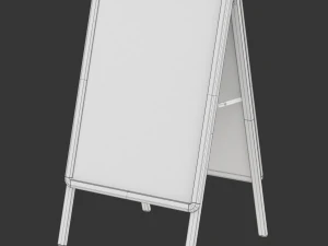 Street Sign sandwich form 3D Model