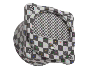 Indicatore analogico Modello 3D