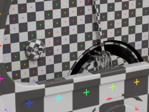 Indicatore analogico Modello 3D