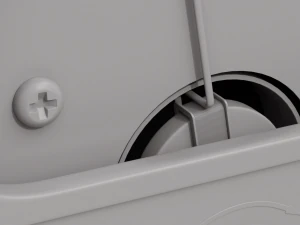 Indicatore analogico Modello 3D