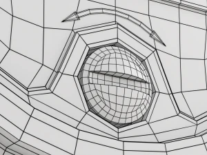 Indicatore analogico Modello 3D