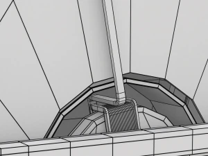 Indicatore analogico Modello 3D